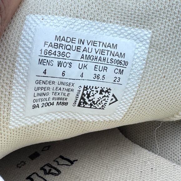 Converse Chuck Taylor All Star Sneakers Unisex M4/W6 Gold‎ White Leopard Print - Picture 8 of 8